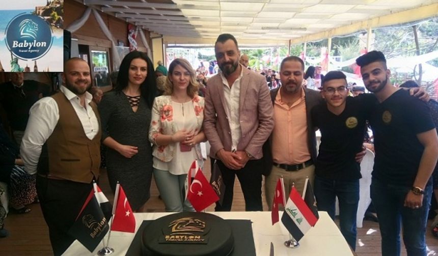 Alanya merkezli Babylon turizm acentesi 1. kuruluş yıl dönümünü Cennet Vadisinde düzenlediği bir partiyle kutladı