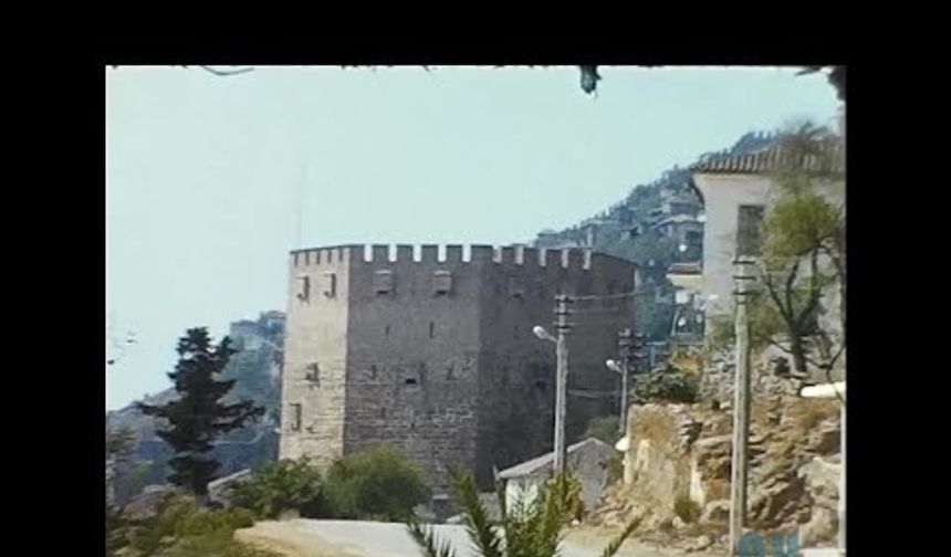 1960 sonları , Alanya Kalesi , Antalya Cumhuriyet Meydanı