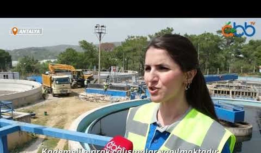 Alanya Okurcalar Arıtma Tesisinin Kapasitesi Arttırılıyor