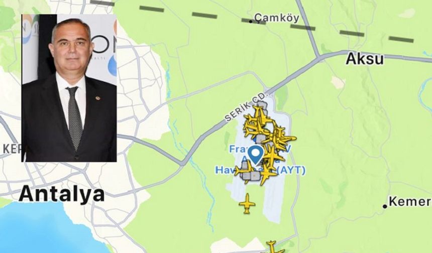 CHP Antalya Milletvekili Sururi Çorabatır'dan Hava Trafiği Yoğunluğu Eleştirisi