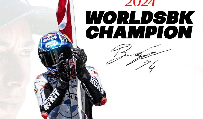 Alanyalı Toprak Razgatlıoğlu WSBK’da 2024 Dünya Şampiyonu Oldu