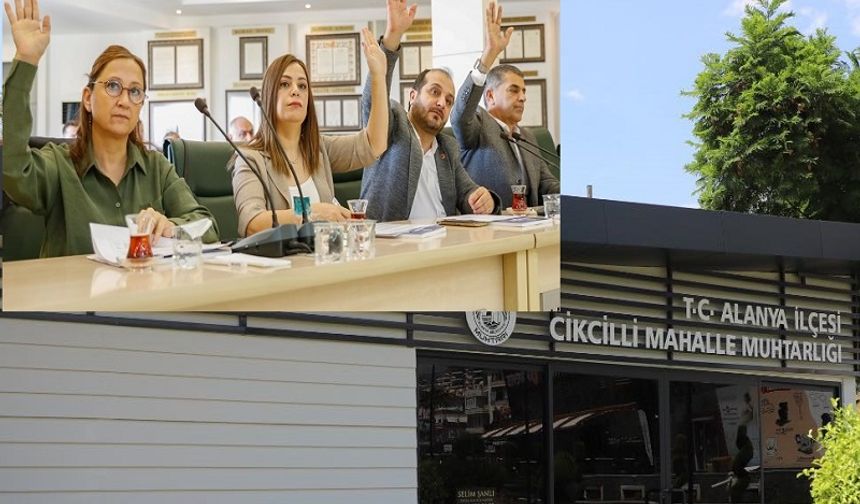 Belediye meclisi, Cikcilli, "Çikçilli" olması talebini komisyona iade etti