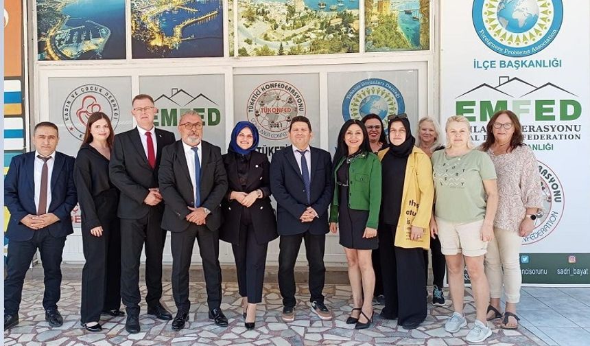 Alanya’da TÜKONFED’e Bağlı Yeni Temsilcilikler Hizmete Açıldı