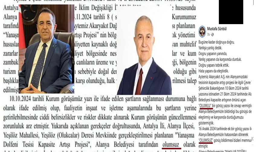 Alanya Belediyesi Kapasite Artışı Projesine Ret Verdi: MHP Memnuniyetini Dile Getirdi