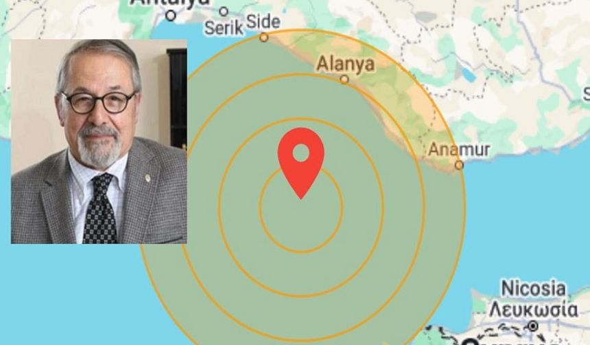 Prof. Dr. Naci Görür’den Alanya depremi Açıklaması