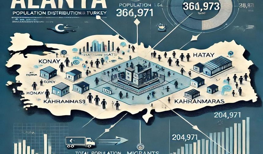 Alanya’da 200 Binden Fazla Göçmen Nüfus! İşte En Fazla Göç Veren İller