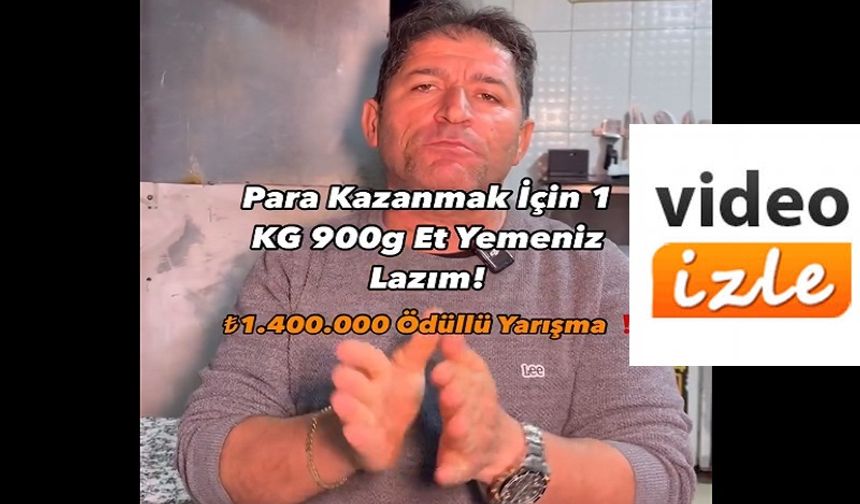 Alanya’da Çöp Şiş Meydan Okuması: 2 Kilo Yiyene 1,4 Milyon TL Ödül!