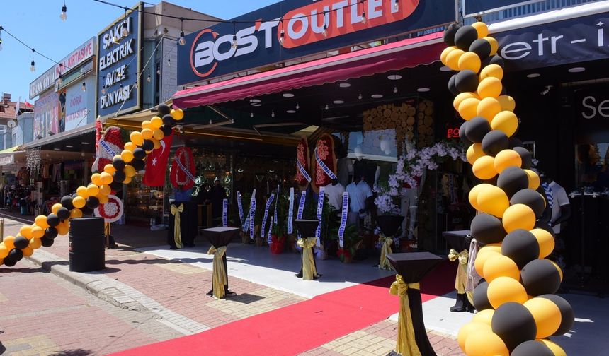 Uygun Fiyat, Geniş Seçenek: Bostan Outlet Konaklı’da Açıldı