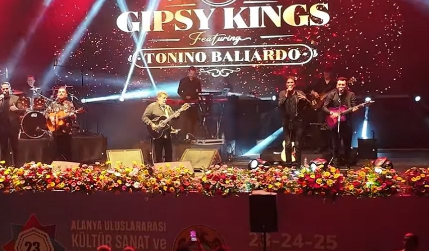 GİPSY KİNGS RÜZGARI ALANYA’DA ESTİ