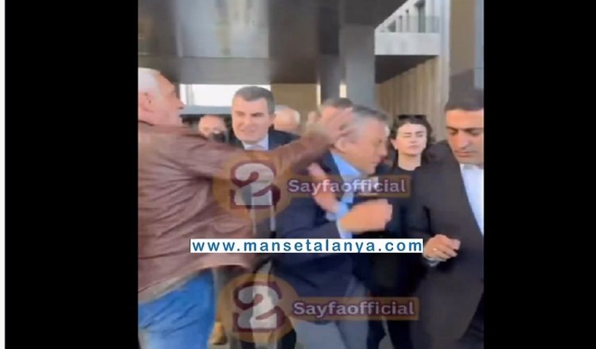 CHP Genel Başkanı Özgür Özel’e Şok Saldırı: “Osmanlı Çocuğuyum” Diyen Şahıs Yumruk Attı