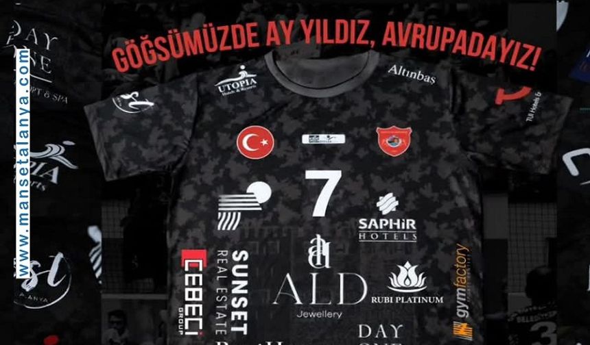 Alanya Belediyespor, Avrupa Sahnesine Türk Bayrağıyla Çıkıyor