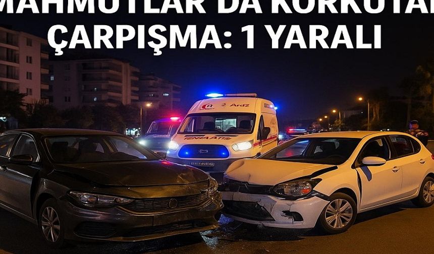 İki Araç Çarpıştı, İranlı Sürücü Yaralandı