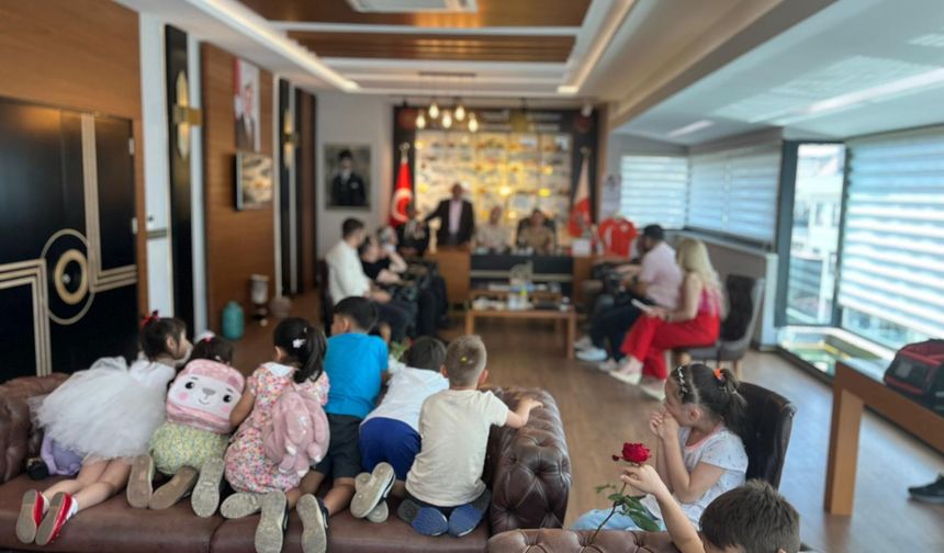 Anaokulu Öğrencileri Vatan Sevgisini Yerinde Öğrendi