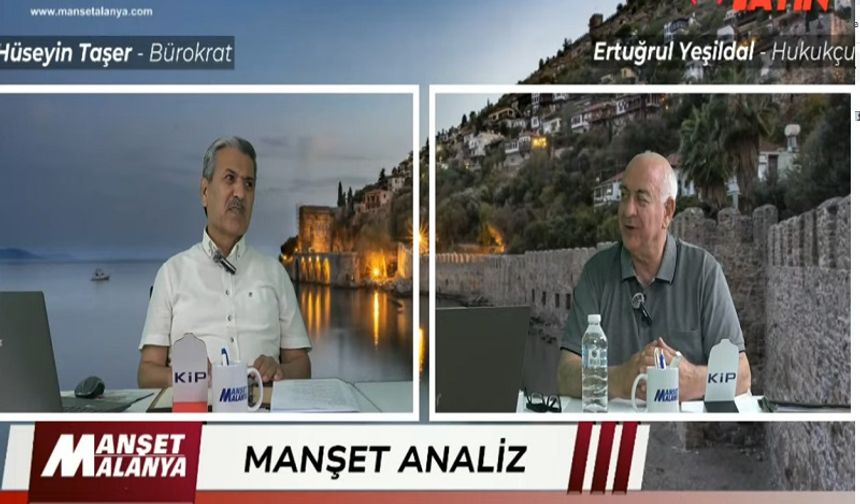Alanya'nın tek tartışma programı olan Manşet Analizde bu hafta dolu dolu. Canlı izle