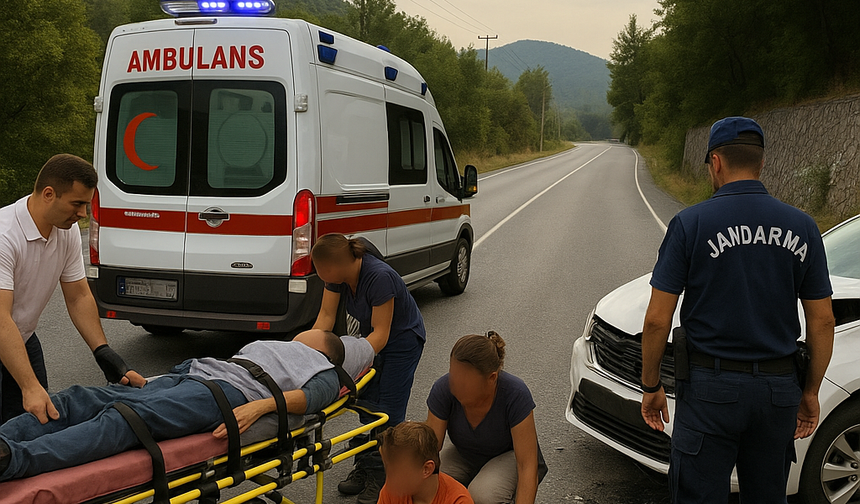 Alanya’da Kafa Kafaya Çarpışma! Biri Çocuk 3 Yaralı