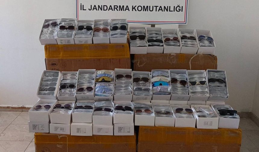 Gazipaşa’da Kaçak Gözlük Operasyonu: 15 Bin Adet Ele Geçirildi