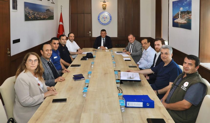 Kurban Bayramı Öncesi Alanya’da Yol Haritası Belirlendi