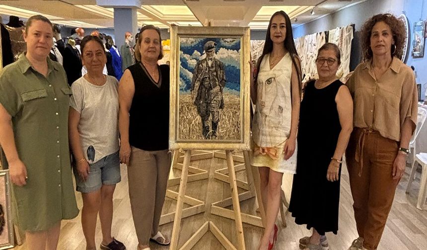 Alanya Sahillerinden Toplanan Taşlar Sanat Oldu!