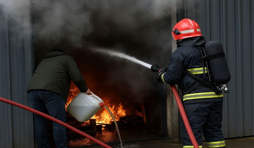 Alanya Kestel'deki Yangın Kundaklama Çıktı