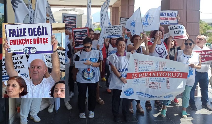 “Sağlık Haktır, Satılamaz”: Alanya’da İş Bırakma Eylemi
