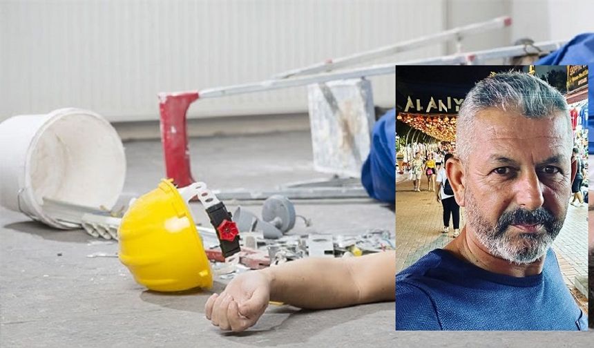 Alanya’da İnşaatta Kaza: 3 Metreden Düşen İşçi Hayatını Kaybetti