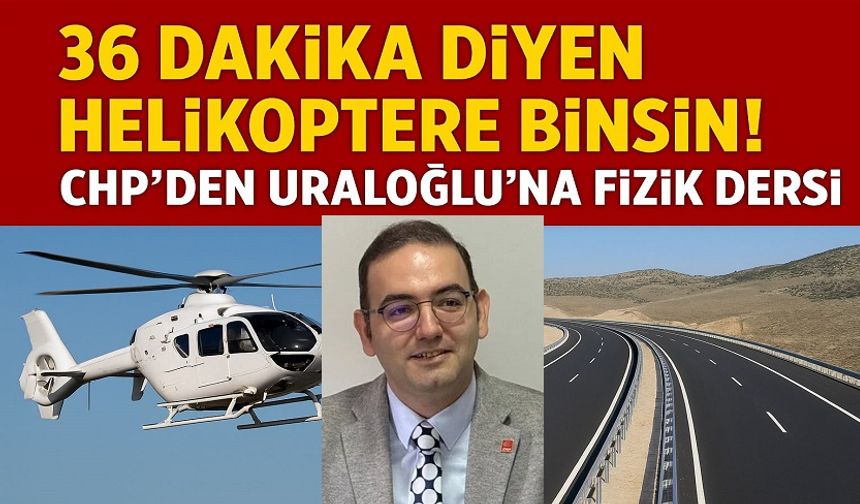 CHP'li Karagöz: Gerçekle Sahtenin Arası 36 Dakika Değil, Bir Işık Yılı!