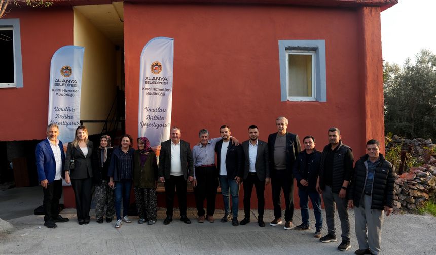 “Yıkık Duvardan Sıcak Yuvaya: Alanya Belediyesi’nden Doğan Ailesine Hayat Dokunuşu”