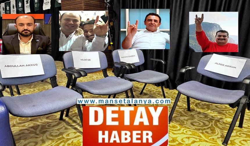 Detay Haber: MHP’den Dağılan Dörtlü, Gelecek Kongresinde Sandalyede Buluştu!