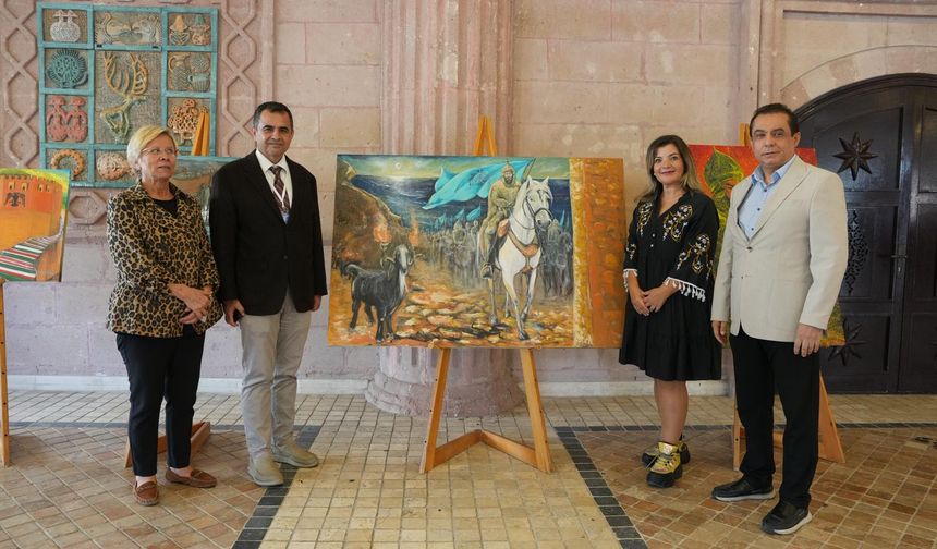 ALANYA TARİHİNE YOLCULUK SERGİSİ AÇILDI