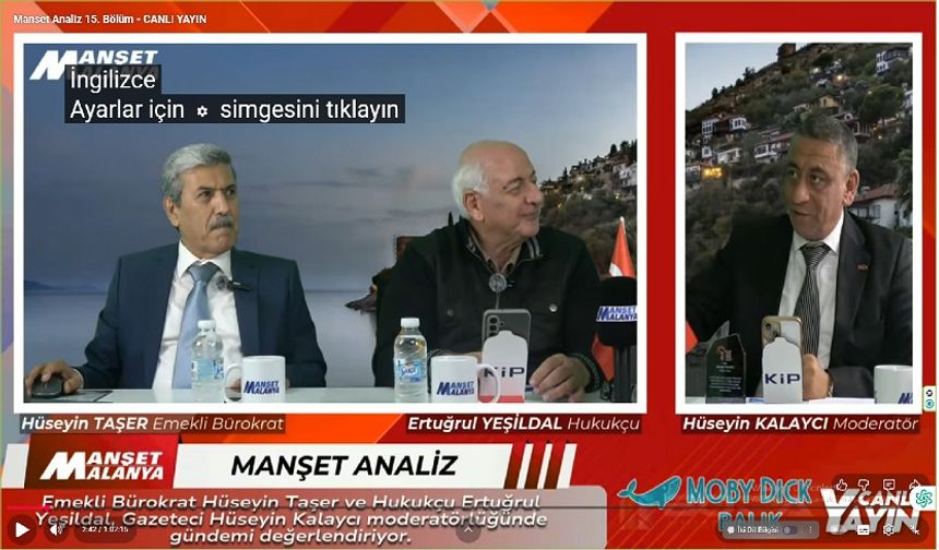 Manşet Alanya Analiz Canlı yayın
