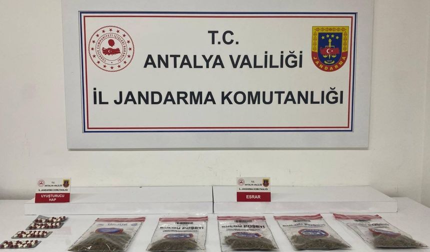 Alanya’da Otele Uyuşturucu Baskını