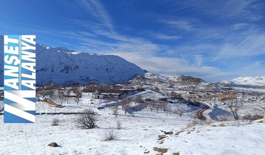 Alanya’da kar hayatı durdurdu: Gökbel yolunda ulaşım kesildi