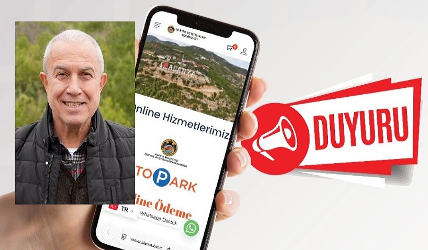 Alanya’da Belediyecilik 2.0: Özçelik Güncelledi, Özçelik “Tıkla” Dedi, Alanya Belediyeye Gitmeden İşini Bitirdi