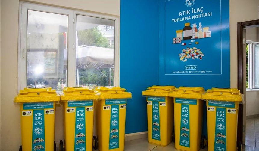 Alanya’da “Son Kullanma Tarihi” Geçen İlaçlar Doğaya Karışmadı