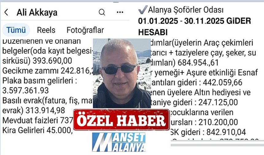Bedava Evrak, Paralel Kasa mı? Ali Akkaya’ya 393 Binlik Soru. İşte Belgesi