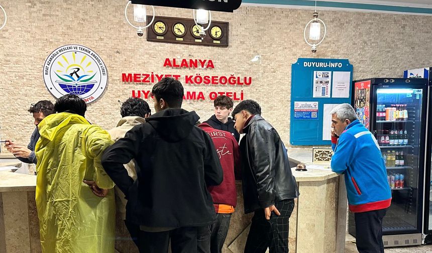 Alanya’da Tahliye Edilen Aileler Kamu Misafirhanelerine Yerleştiriliyor