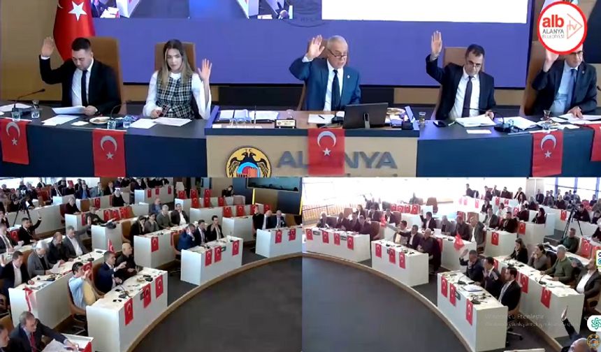 Alanya Belediye Meclisi CANLI YAYIN