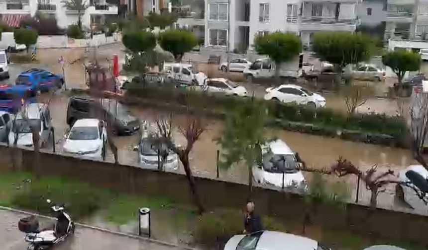 Sağanak Sonrası Kritik Noktada Jandarma Önlemi