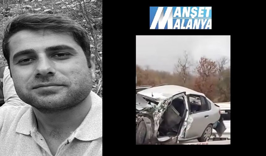 Alanya’da Kahreden Kaza! Baba Olmasına Günler Kala Hayatını Kaybett