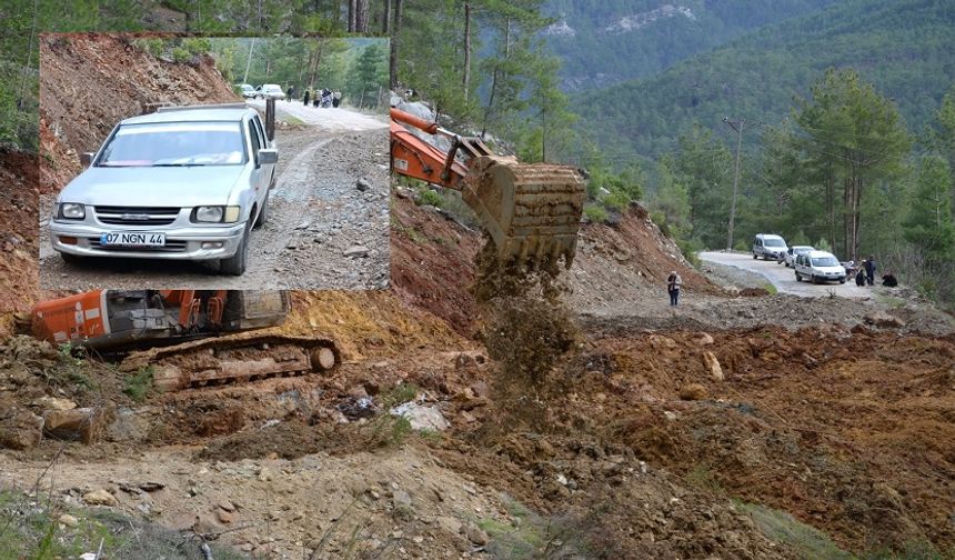 Alanya’da Zor Mesai: Büyükşehir Ekipleri Kapanan Yolları Tek Tek Açıyor
