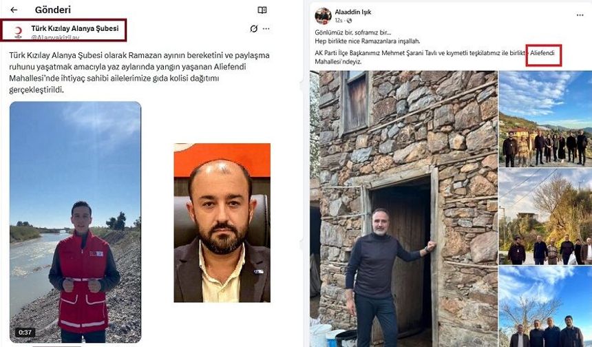 Alanya Kızılay Şubesi AK Parti’nin Arka Bahçesi mi!