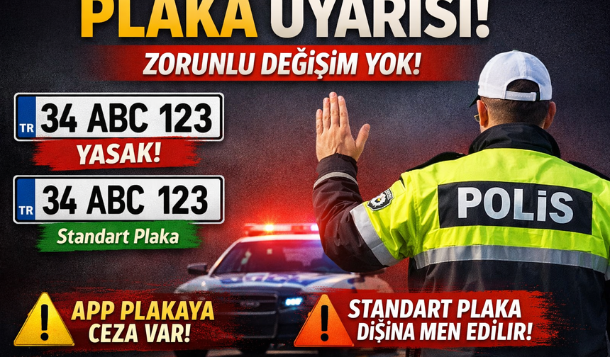 Plaka Değişimi Zorunlu mu? Emniyet’ten Resmi Açıklama