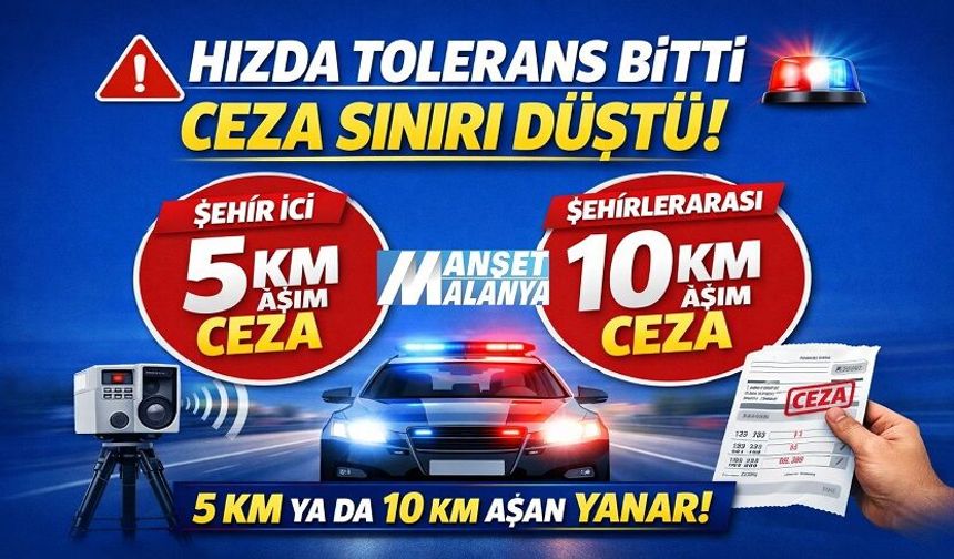 5 KM Fazla Gittin mi? Cezayı Yedin!