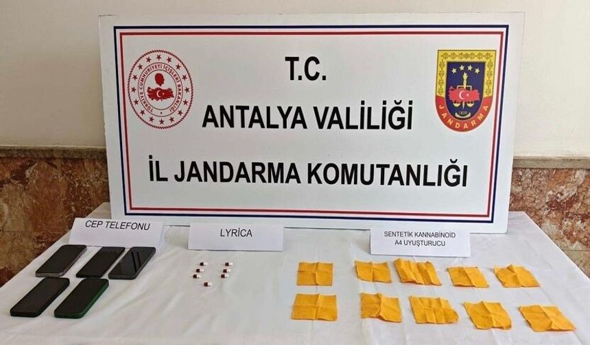 Antalya’da Uyuşturucu Operasyonu: 4 Bin Kullanımlık Madde Yakalandı