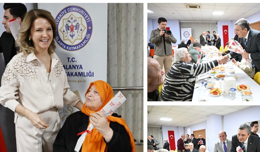 Alanya Huzurevi’nde Ramazan Sofrası: Vali Şahin Büyüklerle İftar Yaptı
