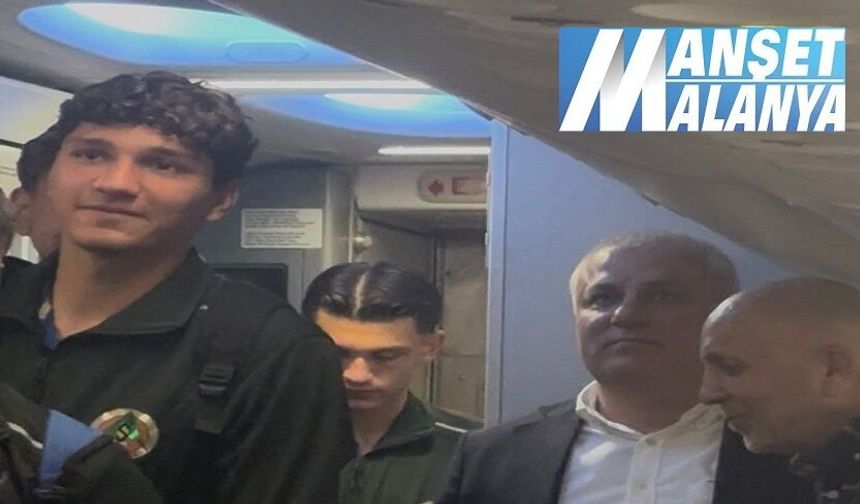 Eray Erdem ve ve Hasan Çavuşoğlu'ndan Alanyaspor'a kutlama