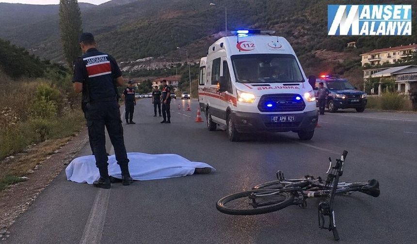Alanya’da Feci Kaza: Bisikletli Vatandaş Hayatını Kaybetti
