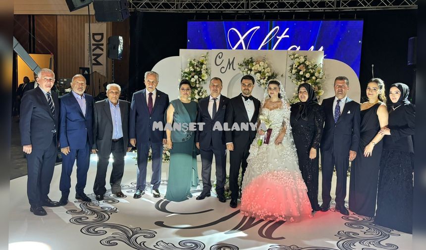 Ceyda ile Mehmet’in Düğününde Siyaset ve Protokol Buluştu