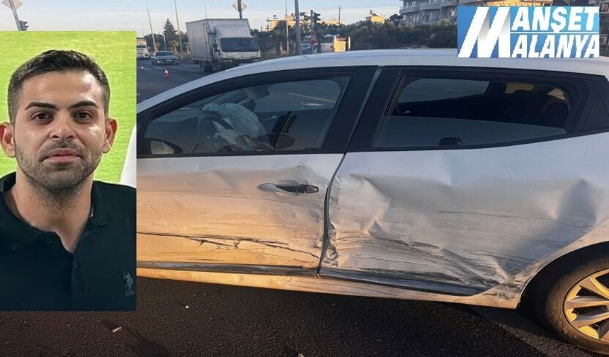 Alanya CHP Heyeti Antalya Yolunda Kaza Yaptı