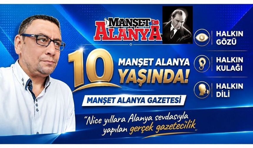 19 MAYIS RUHUYLA DOĞAN MANŞET ALANYA 10 YAŞINDA